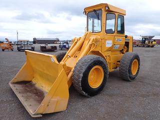 John Deere 544B Wheel Loader c/w J.D. 6 Cyl, Q.A., 8 Ft Clean-Up Bucket, Showing 6113 Hours, S/N 544BB809987T
