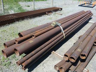 Bundle of 4 In. - 6 In. pipe 10 Ft. - 21 Ft. Lengths, Control # 7382.