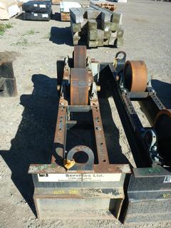 L.J. Welding & Machine 12 Ton Idler Roller Model 12T - Idler, Control # 7398