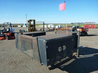 Homemade Storage Rack/Cabinet For Truck (Overall 70 In. W x 101 In. L) Includes Mastercraft 51-900 Vise & Fire Extinguisher, Control # 7414