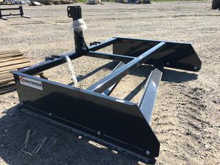 Unused Conterra 5 Ft. Grader c/w Angles Blades 3 Point Hitch, S/N 4756, Control # 7427.
