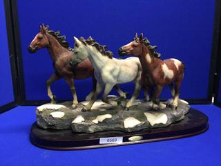 "The Natelia Collection" Horse Figure. 9 In. Tall.