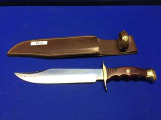 Muela Bowie Knife w/ Sheath,