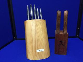 (2) Knife Sets.