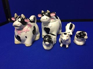 Cow Dish Set.