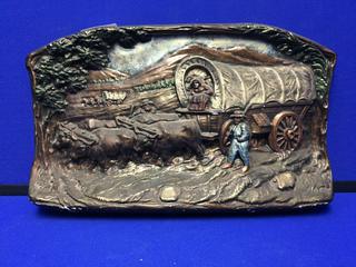 Metal Western Art. 9 1/2 In. x 14 1/2 In.