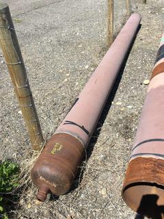 (1) Steel Pipe 18 Ft. x 1 Ft. Control # 7449.