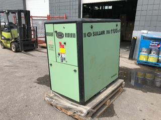 Selling Off-Site - Unused Sullair 1100e 15HP Screw Compressor. For Viewing Appointment Call Graham @ 403-968-7697.