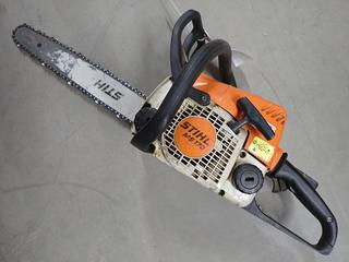 Stihl Model MS170 13 In Gas Chain Saw.