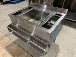 MKE C36 36 In.  Stainless Steel Ice Well.