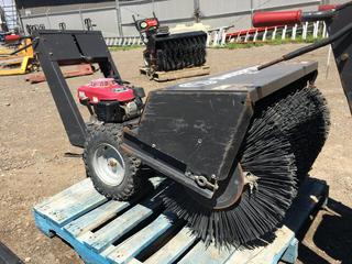 Sweepster 36 In Sweeper, Model # WSP36P07 and S/N 1344020.