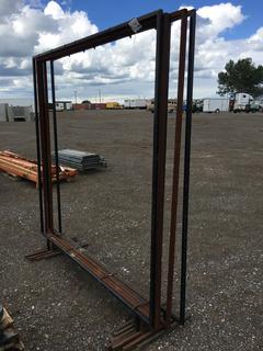 (7) Steel Stands 75 In x 75 In.