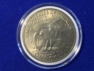 1971 United States Silver Dollar.