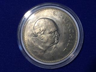 1965 Winston Churchill Silver Dollar.