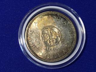 1864-1964 Quebec Canada Silver Dollar.