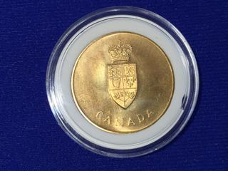 1867-1967 Canada Confederation Coin.