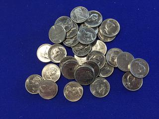 Assorted Five Cent Coin.