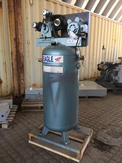 Eagle Cast Iron Industrial Air Compressor, Model # C5160V1-4.