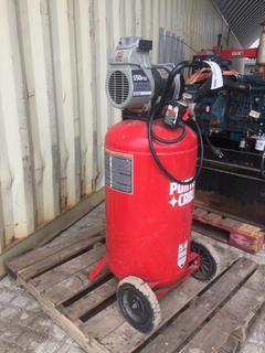 Porter Cable 150 PSI 5.4 SCFM @ 90 PSI 1.9 Hp/ 25 Gallon Air Compressor.