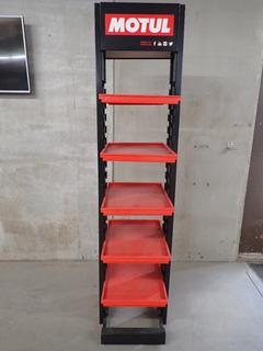 Motul Display Stand, 18 1/2 In x 21 In x 79 In.