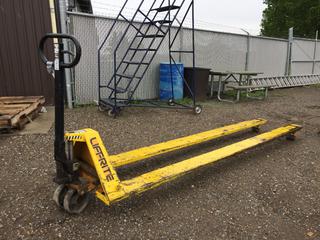 Lift-Rite 10 Ft Pallet Jack w/ 5500 Lb Capacity.