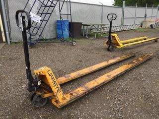 Metric 10 Ft Pallet Jack w/ 5500 Lb Capacity.