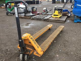 Lift-Rite 6 Ft Pallet Jack w/ 5500 Lb Capacity.