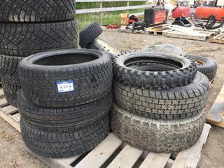 Quantity of Assorted Tires.