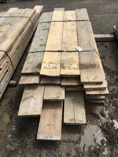 Quantity of 2 In x 10 In, Approximately 7 Ft L - 9 Ft.