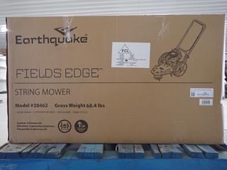 Earthquake Model 28463 Fields Edge String Mower.