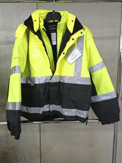 Gerber Outerwear High Visibility 3-In-1 Jacket, Size 3XL Regular, New.