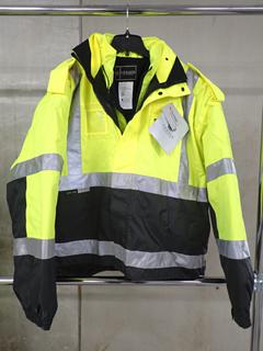 Gerber Outerwear High Visibility 3-In-1 Jacket, Size 4XL Regular, New.