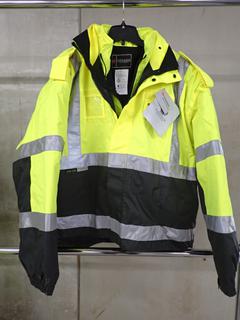 Gerber Outerwear High Visibility 3-In-1 Jacket, Size 4XL Regular, New.