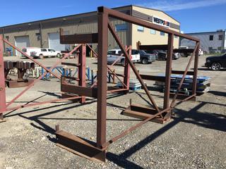 Selling Off-Site -  Steel Pipe Rack, 195 In x 34 In x 80 In. *Located at 234155 Wrangler Road SE, Calgary, AB*