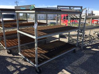 Selling Off-Site -  Steel Rack, 6 Ft x 3 Ft x 58 In. *Located at 234155 Wrangler Road SE, Calgary, AB*