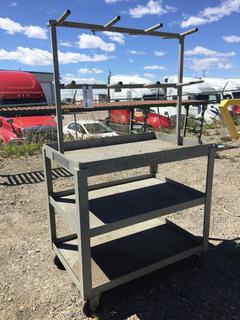 Selling Off-Site -  Steel Cart, 3 Ft x 2 Ft x 3 Ft. *Located at 234155 Wrangler Road SE, Calgary, AB*