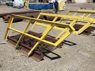 Selling Off-Site -  5-Rise Steel Stairs. *Located at 234155 Wrangler Road SE, Calgary, AB*