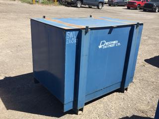 Selling Off-Site -  Steel Box, 48 In x 30 In x 37 3/4 In. *Located at 234155 Wrangler Road SE, Calgary, AB*