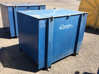 Selling Off-Site -  Steel Box, 48 In x 30 In x 37 3/4 In. *Located at 234155 Wrangler Road SE, Calgary, AB*