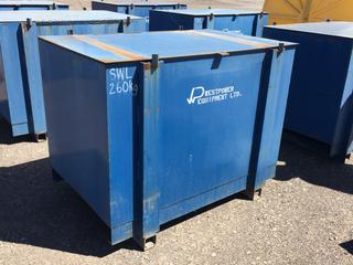 Selling Off-Site -  Steel Box, 48 In x 30 In x 37 3/4 In. *Located at 234155 Wrangler Road SE, Calgary, AB*