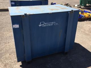 Selling Off-Site -  Steel Box, 48 In x 30 In x 37 3/4 In. *Located at 234155 Wrangler Road SE, Calgary, AB*