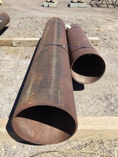 Selling Off-Site -  16 In x 6 Ft & 18 In x 9 Ft STD Steel Pipe. *Located at 234155 Wrangler Road SE, Calgary, AB*