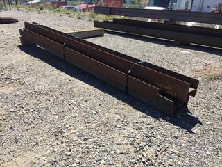 Selling Off-Site -  Assorted Steel Beams, 11 Ft Longest Length. *Located at 234155 Wrangler Road SE, Calgary, AB*