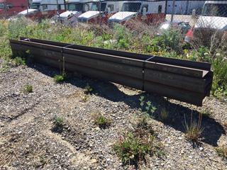 Selling Off-Site -  (4) 10 In #22 Steel Beams, 14 Ft Length. *Located at 234155 Wrangler Road SE, Calgary, AB*