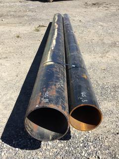 Selling Off-Site -  10 In & 8 In STD Steel Pipe. *Located at 234155 Wrangler Road SE, Calgary, AB*