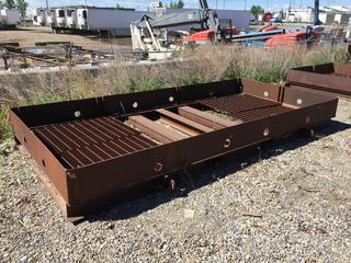 Selling Off-Site -  Steel Skid, 79 In x 168 In. *Located at 234155 Wrangler Road SE, Calgary, AB*