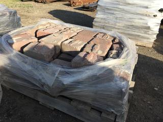 Quantity of Red Landscaping Bricks.