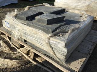 Quantity of Grey Patio Stones 18 In x 18 In x 2 In.