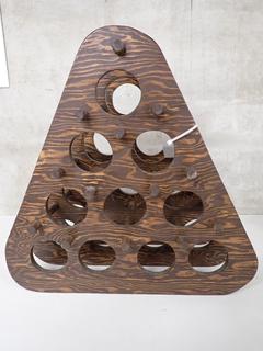 4-Tier 10 Bottle Wine Rack.