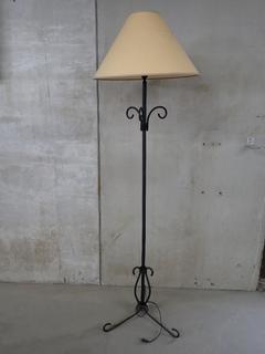 Wrought Iron Floor Lamp.